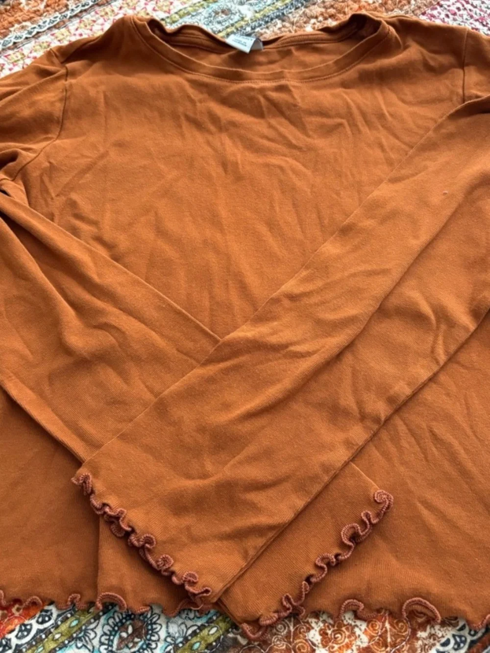 Old Navy Rust Brown Tee